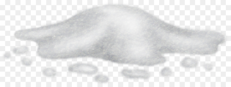 Снежные сугробы на прозрачном фоне