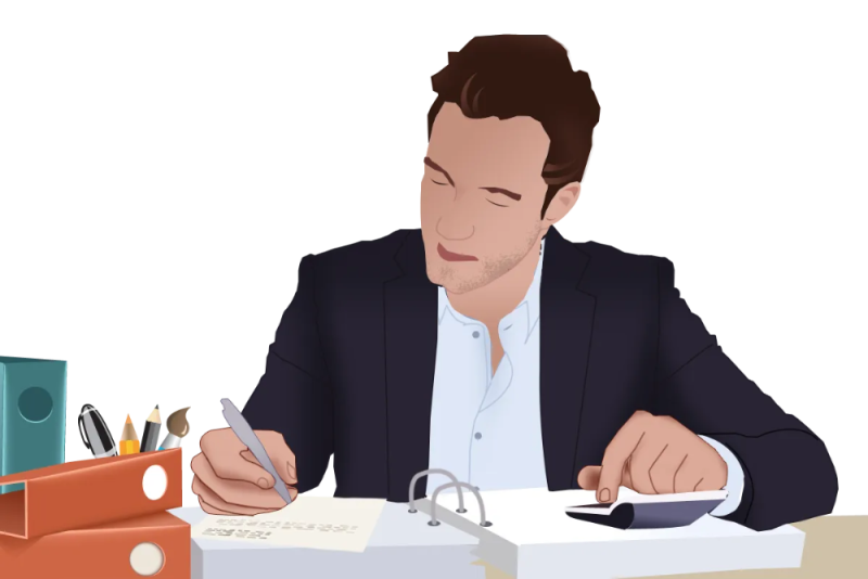 Предприниматель иллюстрация