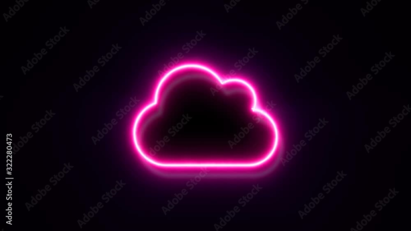 Облако неон
