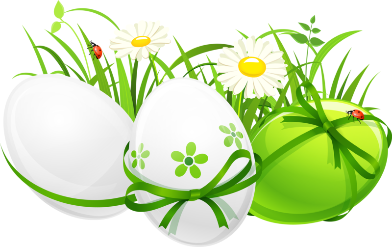 Пасха на прозрачном фоне