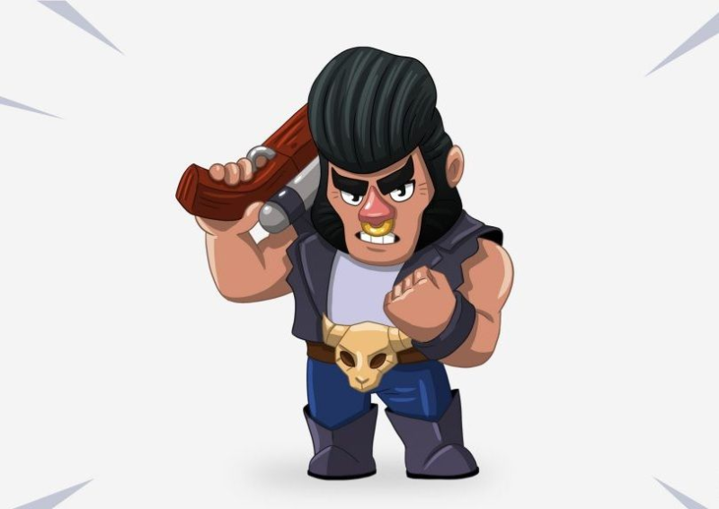 Персонаж Булл из БРАВЛ старс