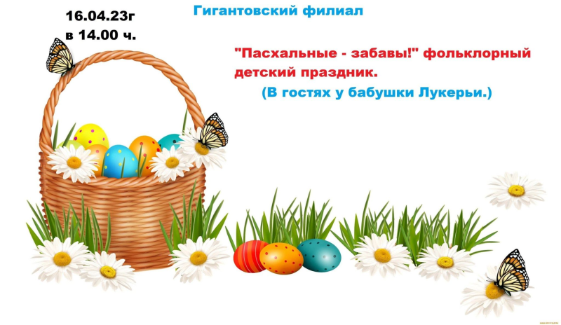 Корзинка на Пасху