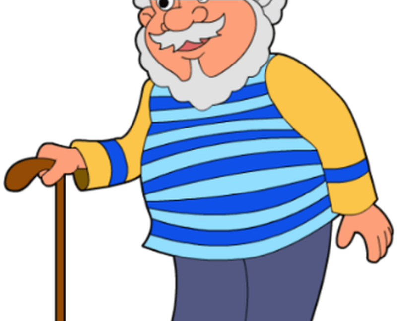 Старик мультяшный