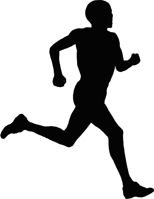 Силуэт спортсмена