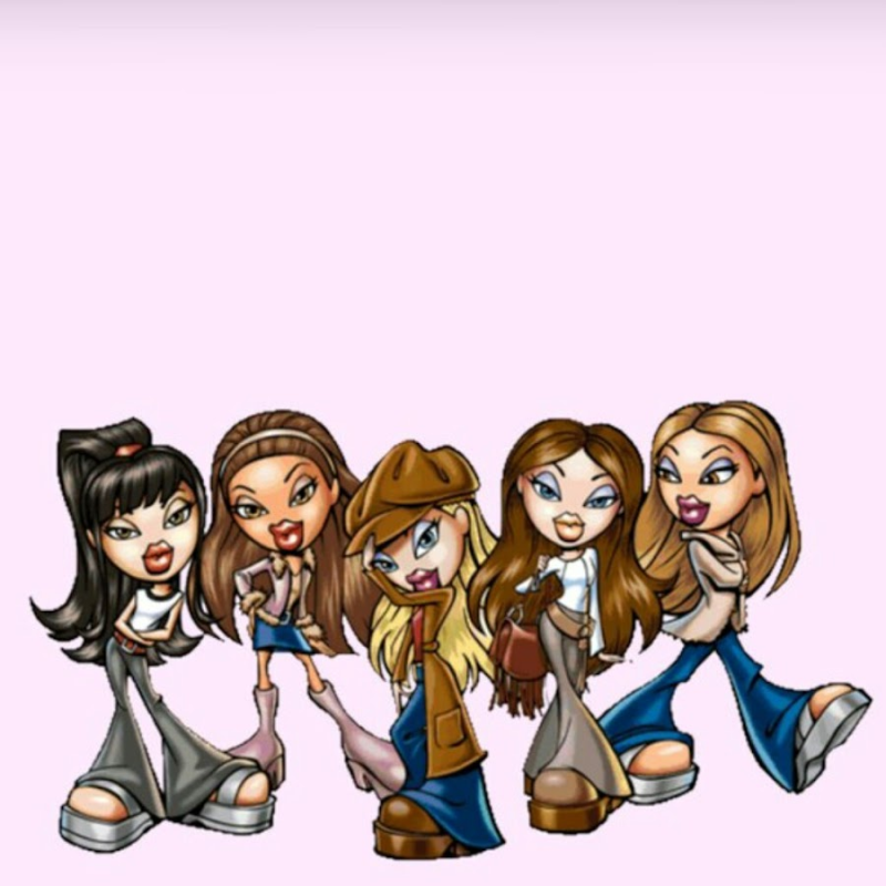 Стикеры братц