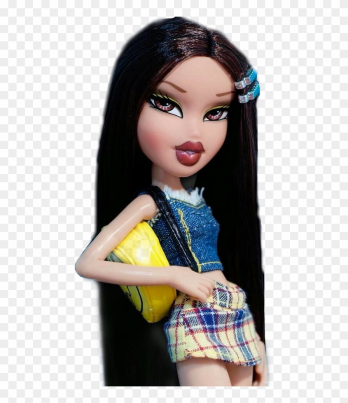 Кукла братц на прозрачном фоне