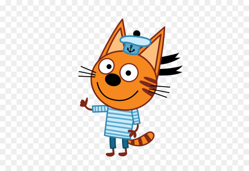 Коржик Карамелька и компот 3 кота