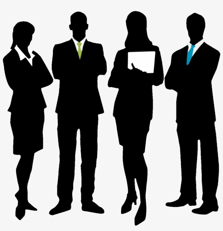 Сотрудник силуэт