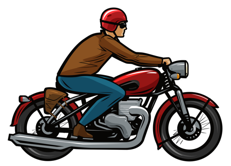 Байкеры мультяшные