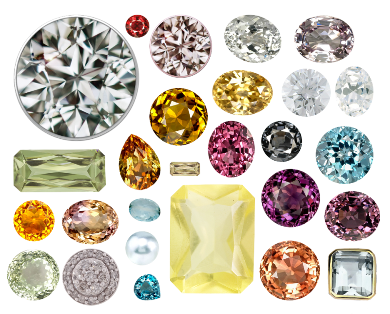 Ювелирные украшения с драгоценными камнями