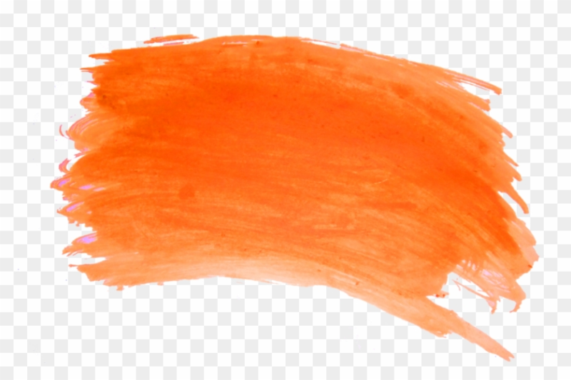 Оранжевый мазок