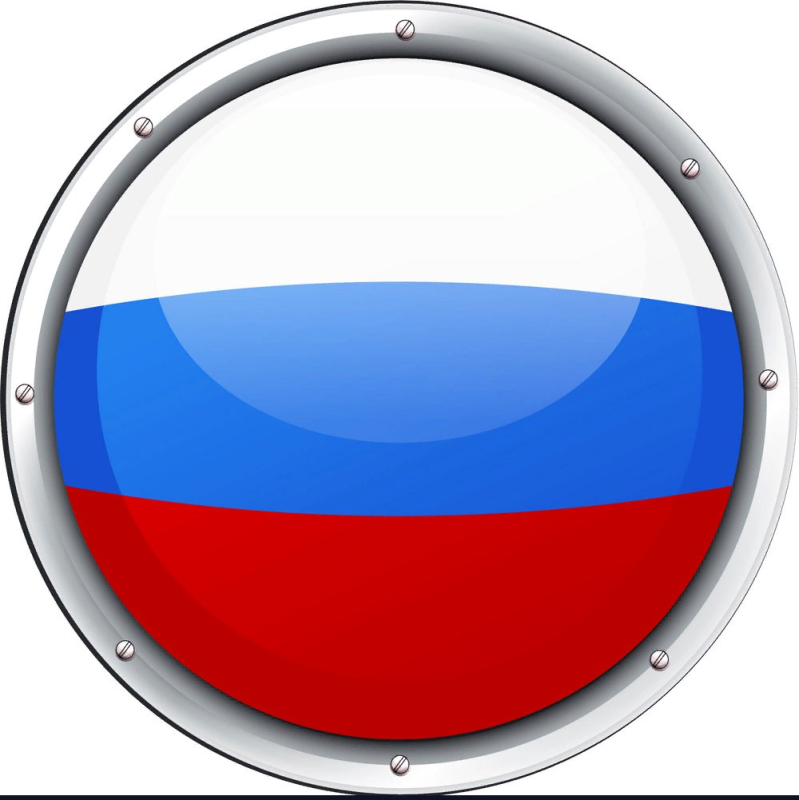 Российский Триколор в круге