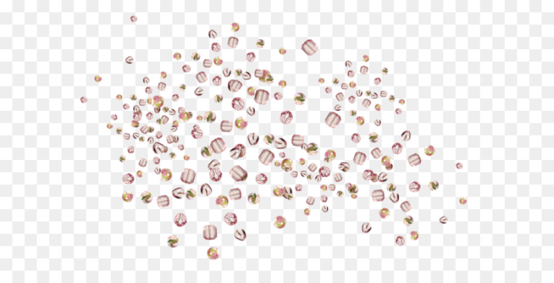 Бусины на прозрачном фоне