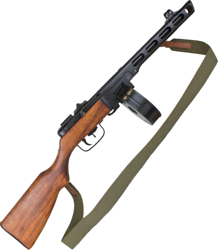 ППШ пистолет-пулемет Шпагина