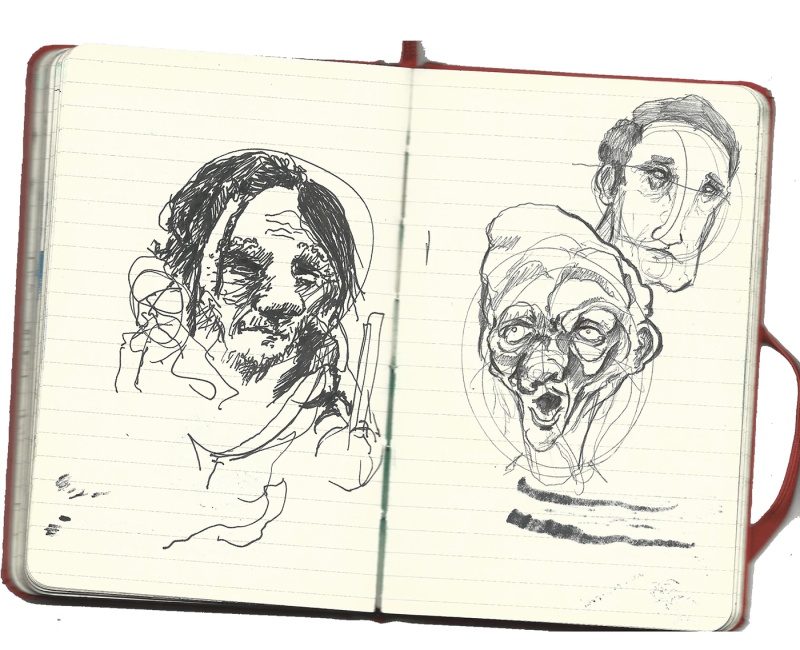 Лист скетчбука