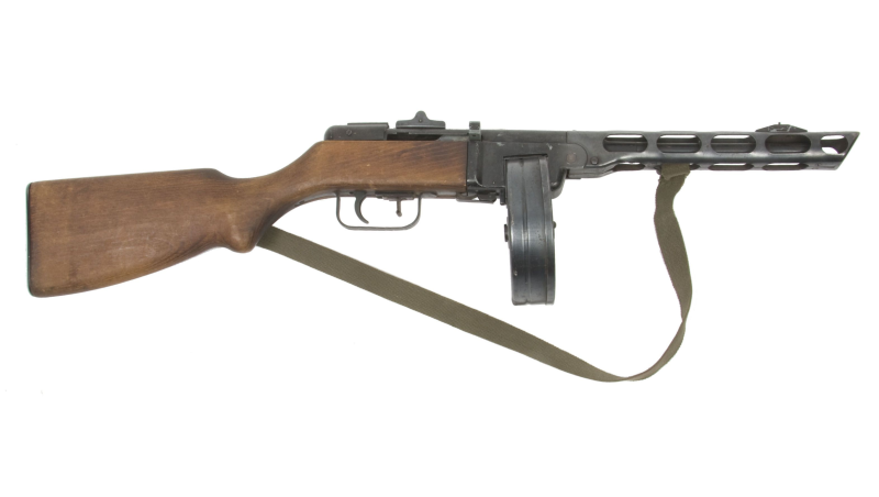 ППШ пистолет-пулемет Шпагина