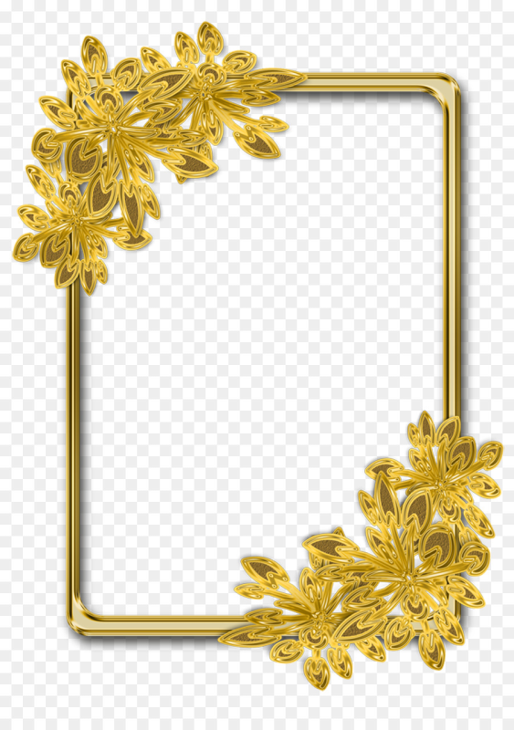 Красивые золотистые рамки