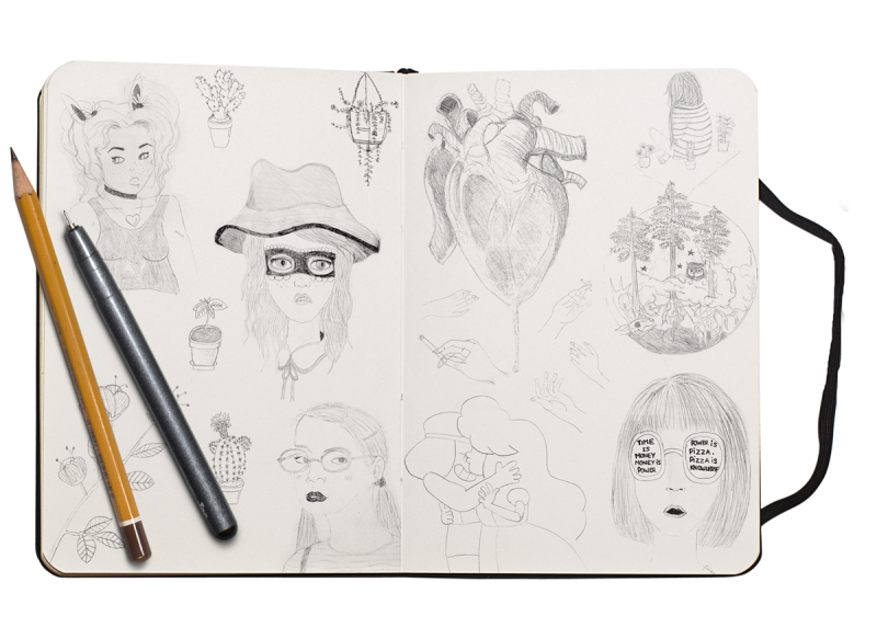 Скетчбук 2014-2015