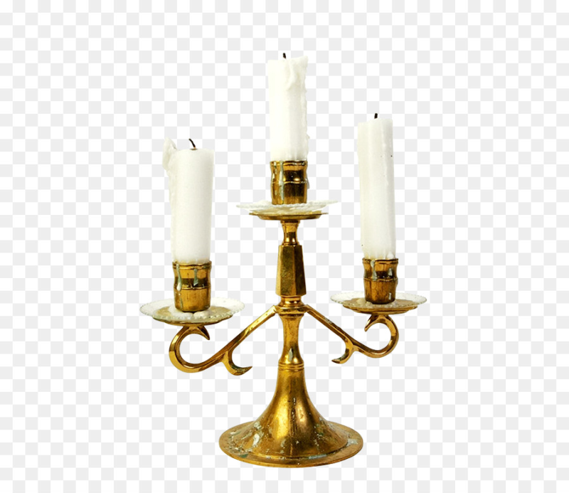 Канделябр со свечами