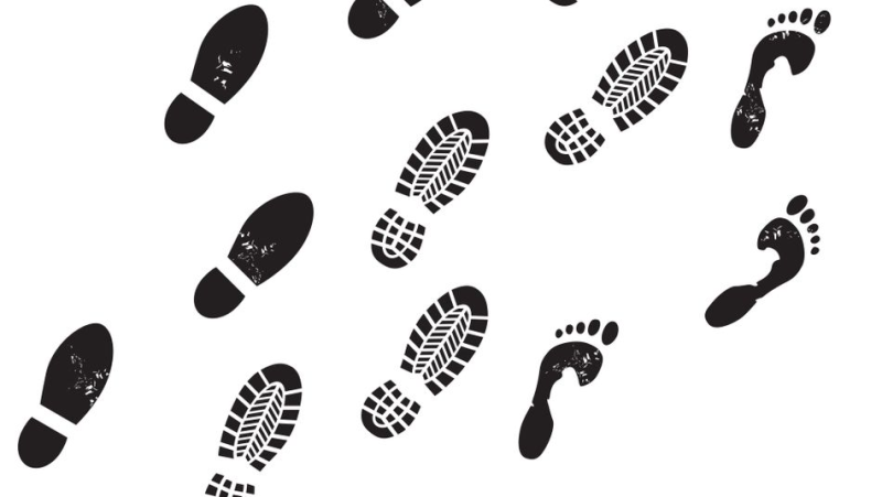 Отпечаток обуви