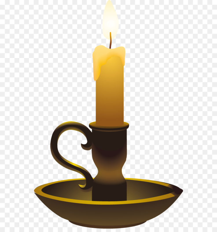 Свеча в подсвечнике