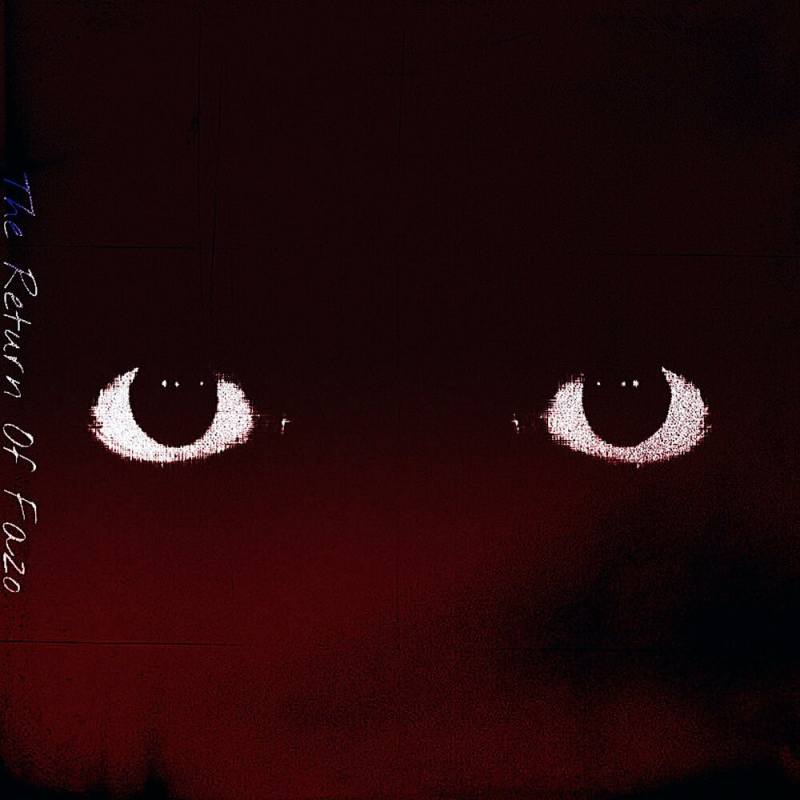 Глаза на черном фоне