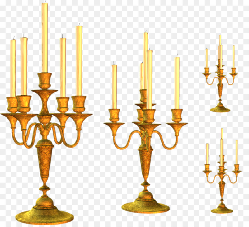 Канделябр со свечами