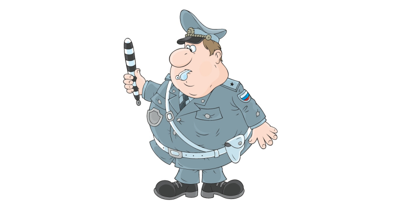 Полиция иллюстрация