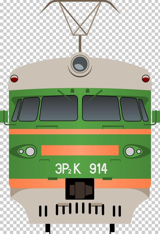 Поезд спереди