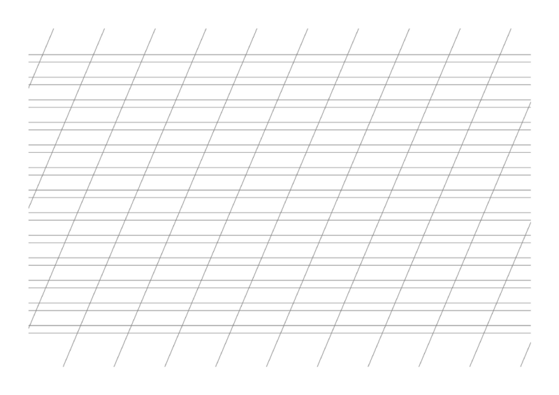 Разлиновка узкая линейка