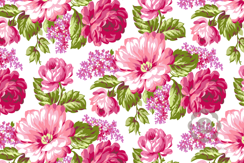 Цветочные паттерны