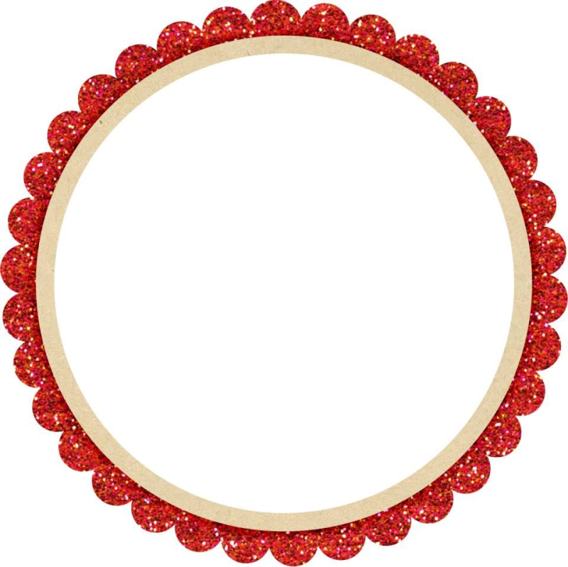 Круглая рамка