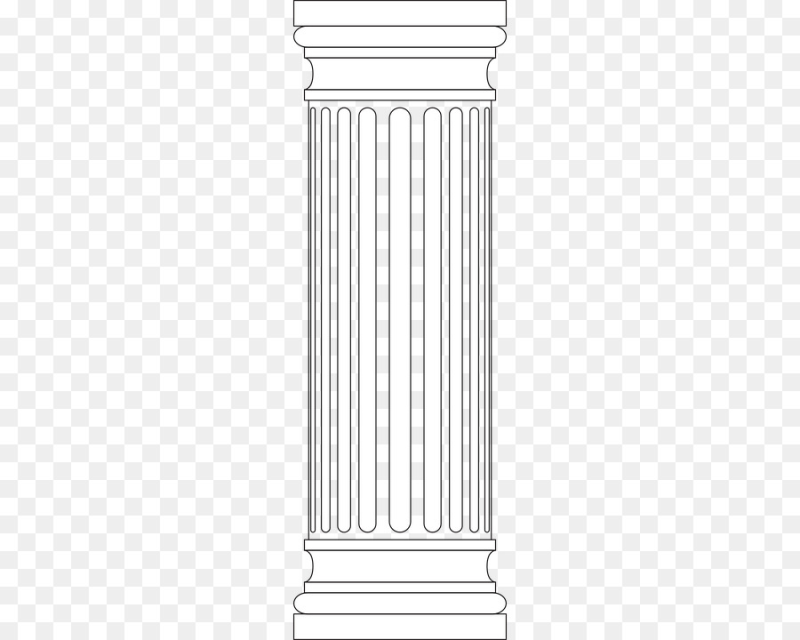 Колонна Ионического ордера вектор