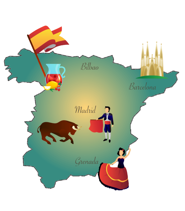 Символы Испании для детей