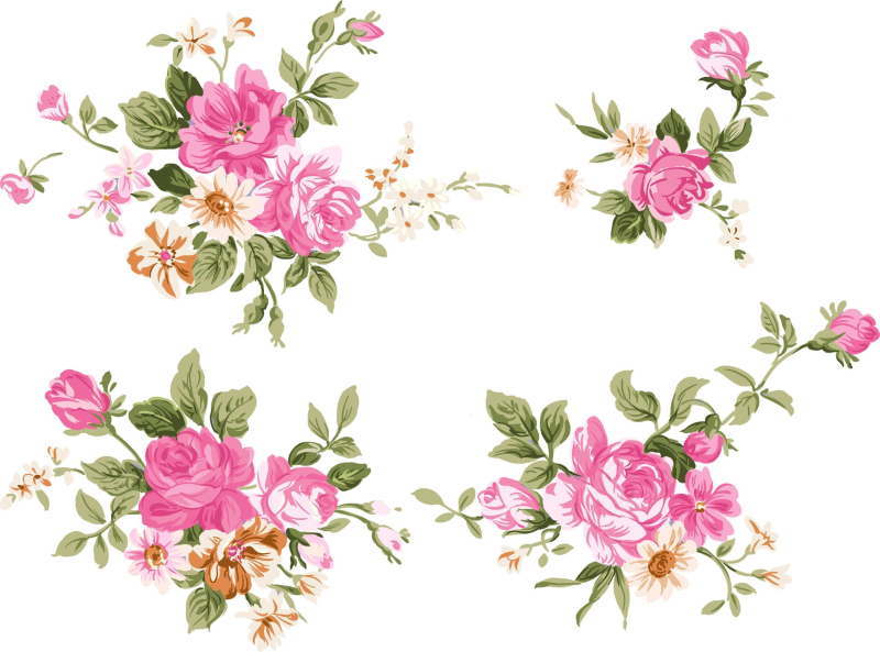 Орнамент цветы