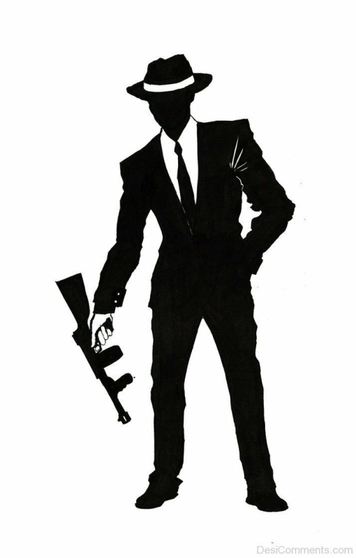 Силуэт мафиози