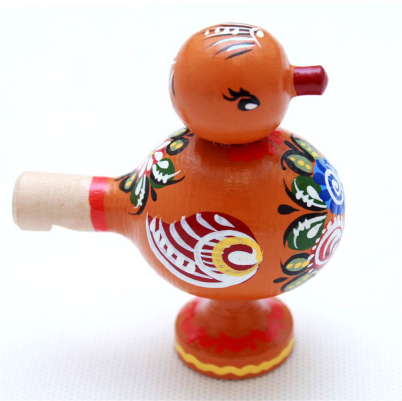 Свистулька Городецкая роспись