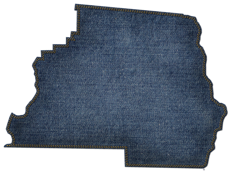 Джинсовый фон для фотошопа