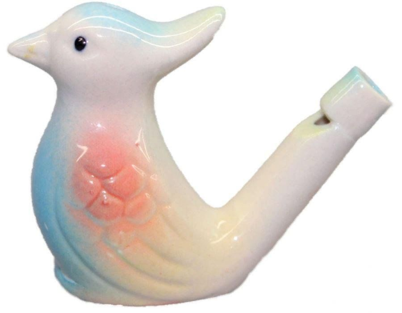 Глиняная свистулька Соловей