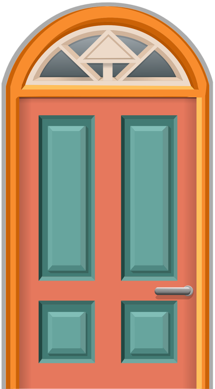 Дверь рисунок