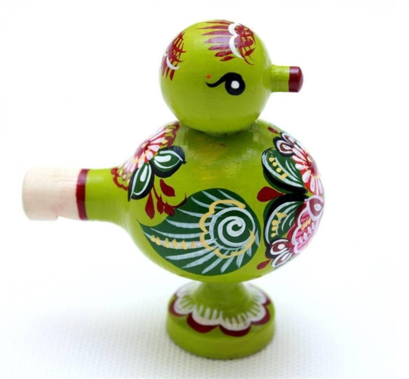 Свистулька Городецкая роспись