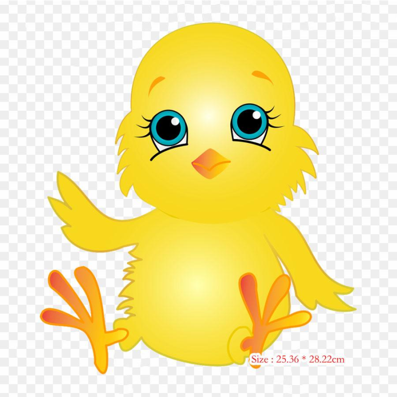 Цыпленок мультяшный