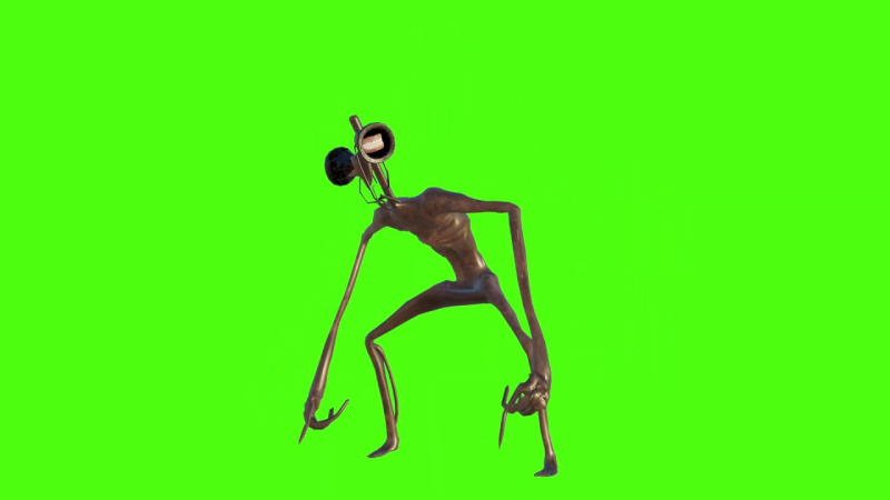 Сиреноголовый Грин скрин