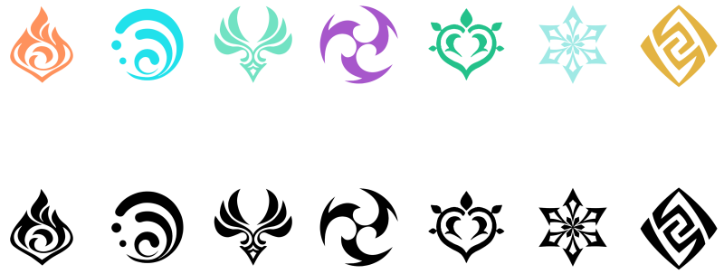 Элемент электро Геншин