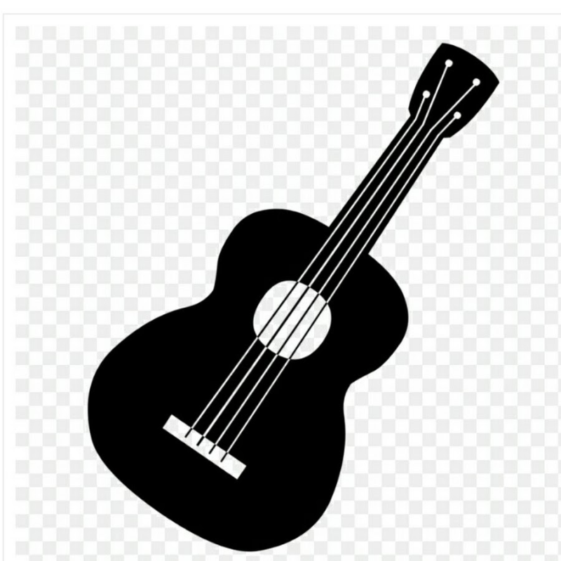 Гитара силуэт