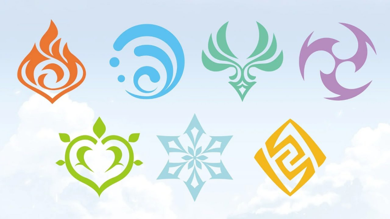 Стихии Геншин