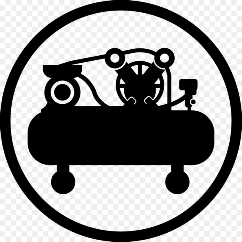 Поршневой компрессор иконка