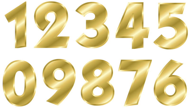 Золотые цифры