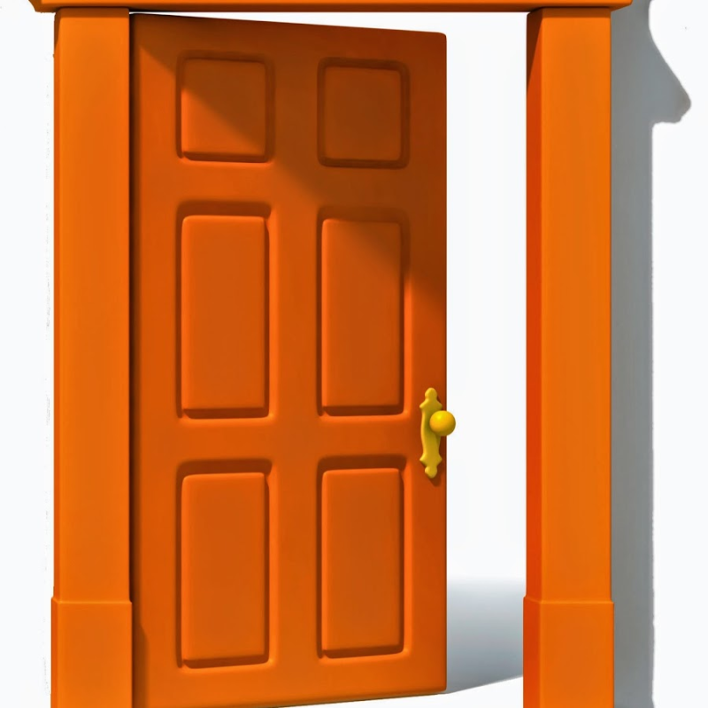 Дверь мультяшный