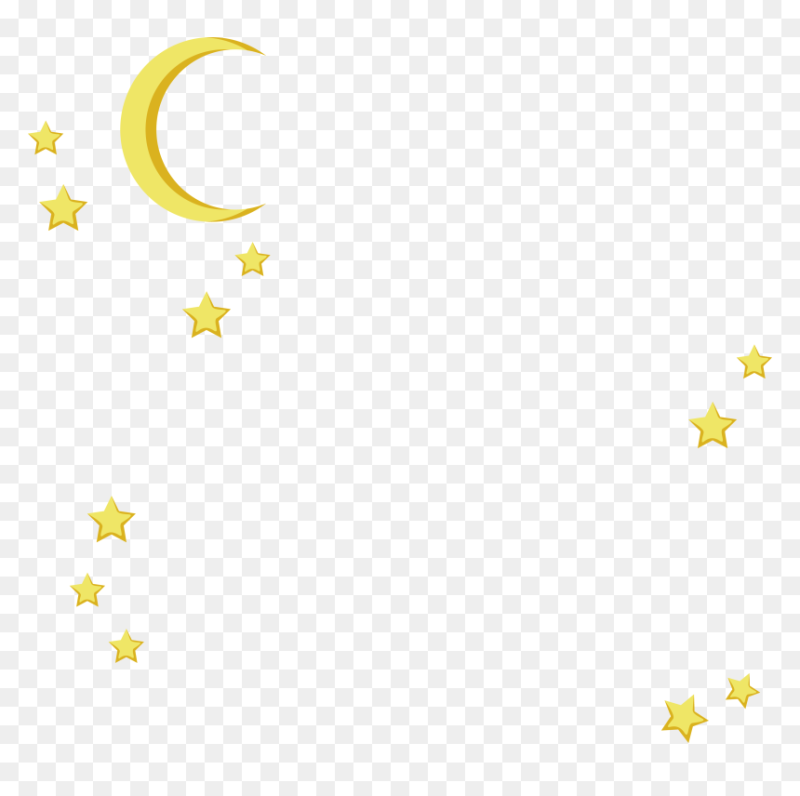 Месяц рисунок без фона